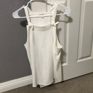 White tank top